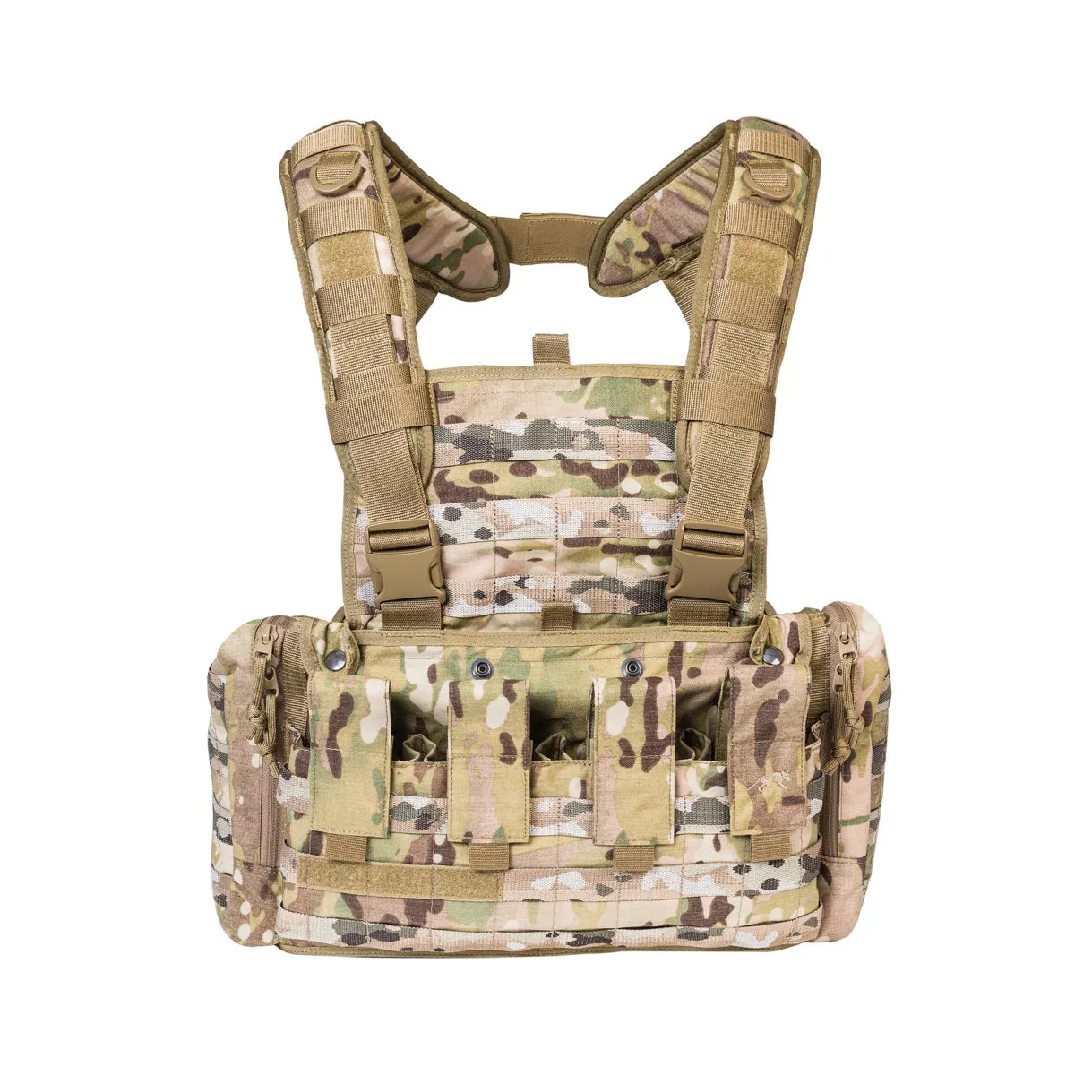 Tasmanian Tiger Chest Rig Harness With Side Pockets MKII Multicam