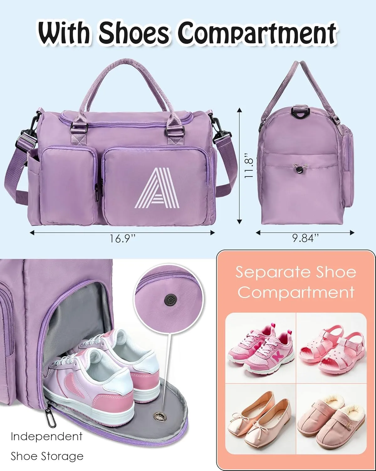 Teens Gifts for Girls Boys, Travel Duffel Bag, Graduation Gift Ideas 2025 Personalized Weekender Bag, Gifts for Girl Friends Female women, Grad Gifts