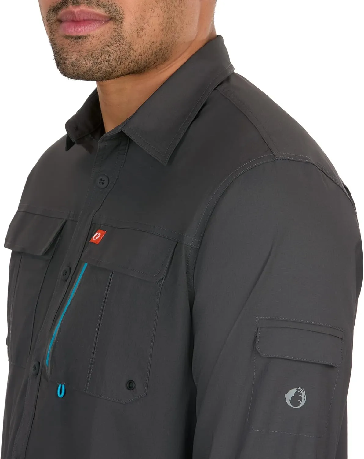 The American Outdoorsman Blackfoot River Long Sleeve Fishing Shirt