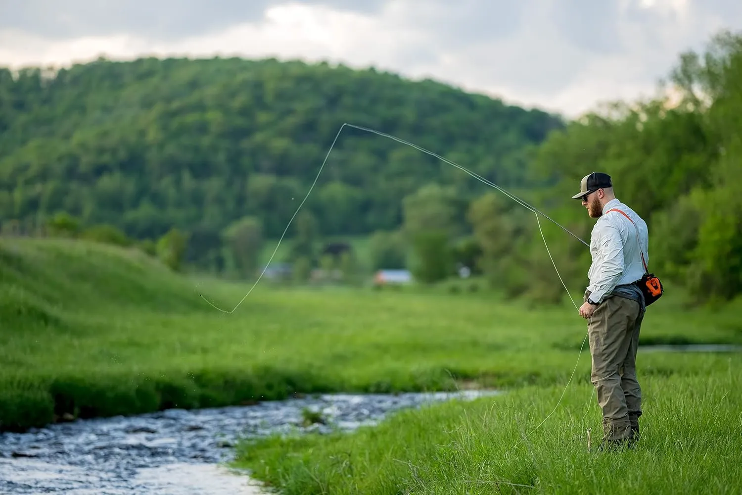 The American Outdoorsman Blackfoot River Long Sleeve Fishing Shirt
