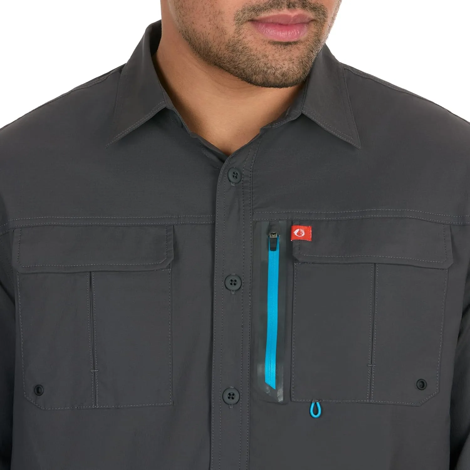 The American Outdoorsman Blackfoot River Long Sleeve Fishing Shirt
