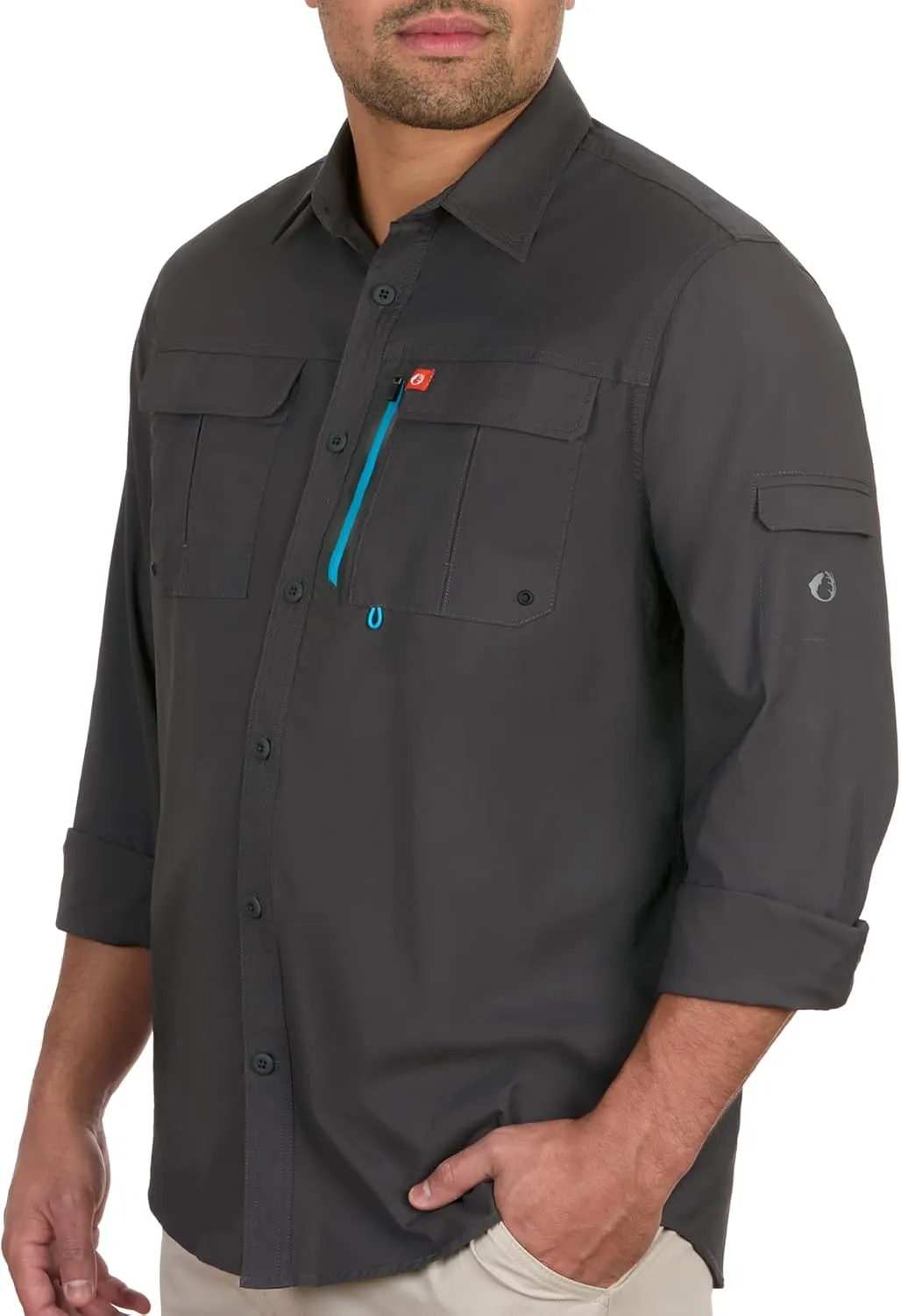 The American Outdoorsman Blackfoot River Long Sleeve Fishing Shirt