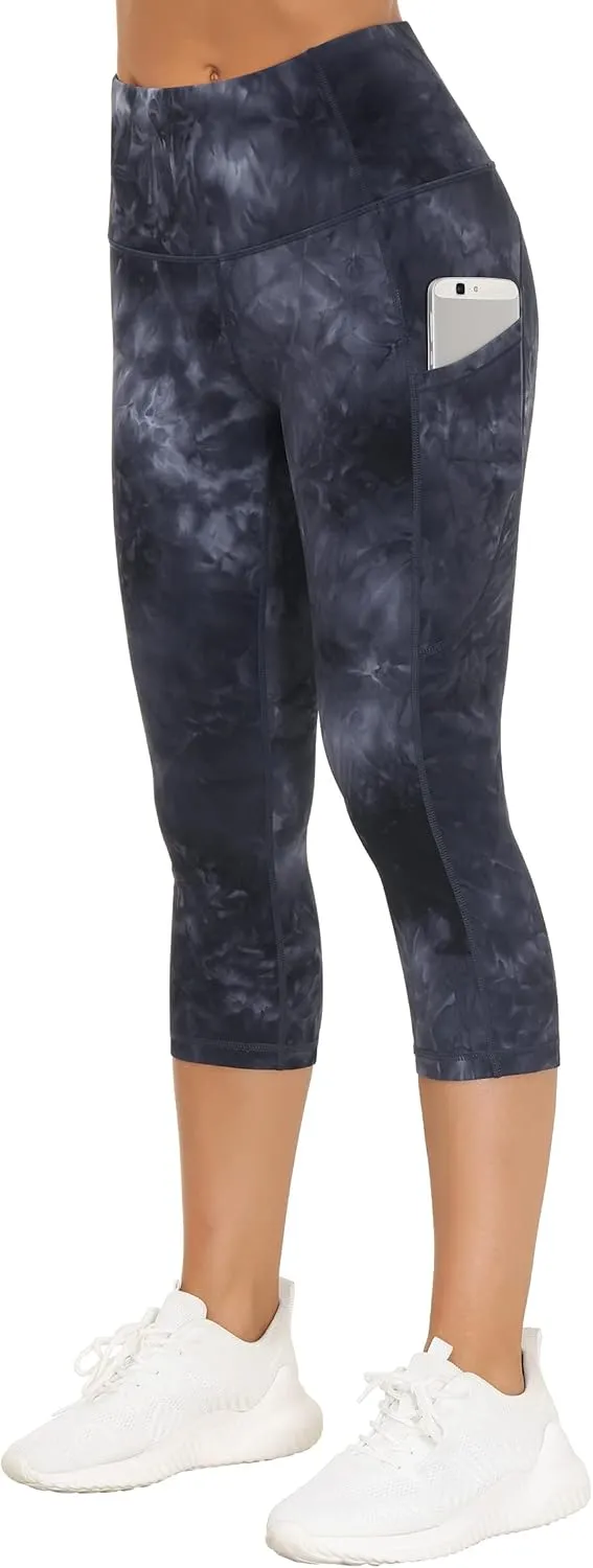 THE GYM PEOPLE Womens' Yoga Pants High Waist with Pocket Tummy Control