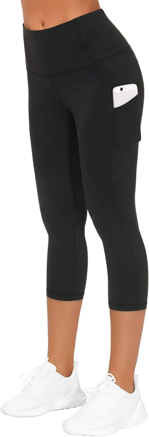 THE GYM PEOPLE Womens' Yoga Pants High Waist with Pocket Tummy Control