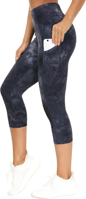 THE GYM PEOPLE Womens' Yoga Pants High Waist with Pocket Tummy Control