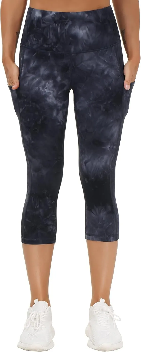 THE GYM PEOPLE Womens' Yoga Pants High Waist with Pocket Tummy Control