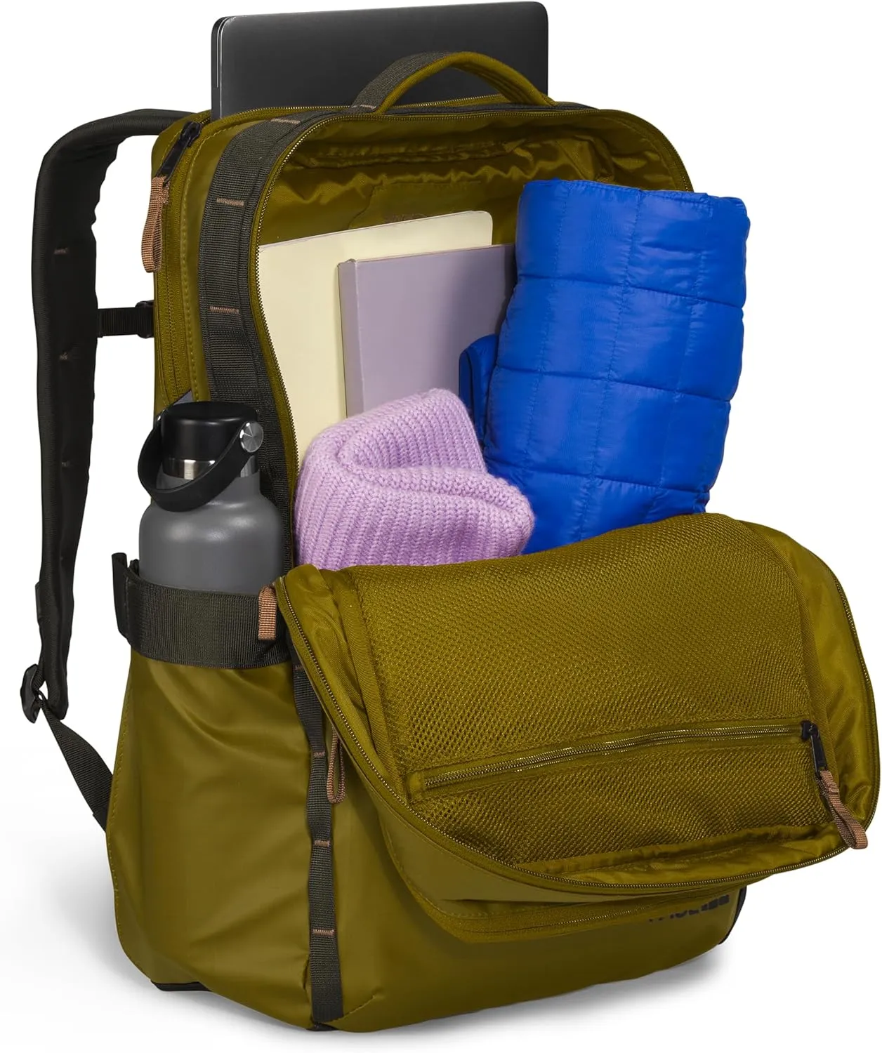 THE NORTH FACE Base Camp Voyager Daypack, Sulphur Moss/New Taupe Green/Utility Brown, One Size
