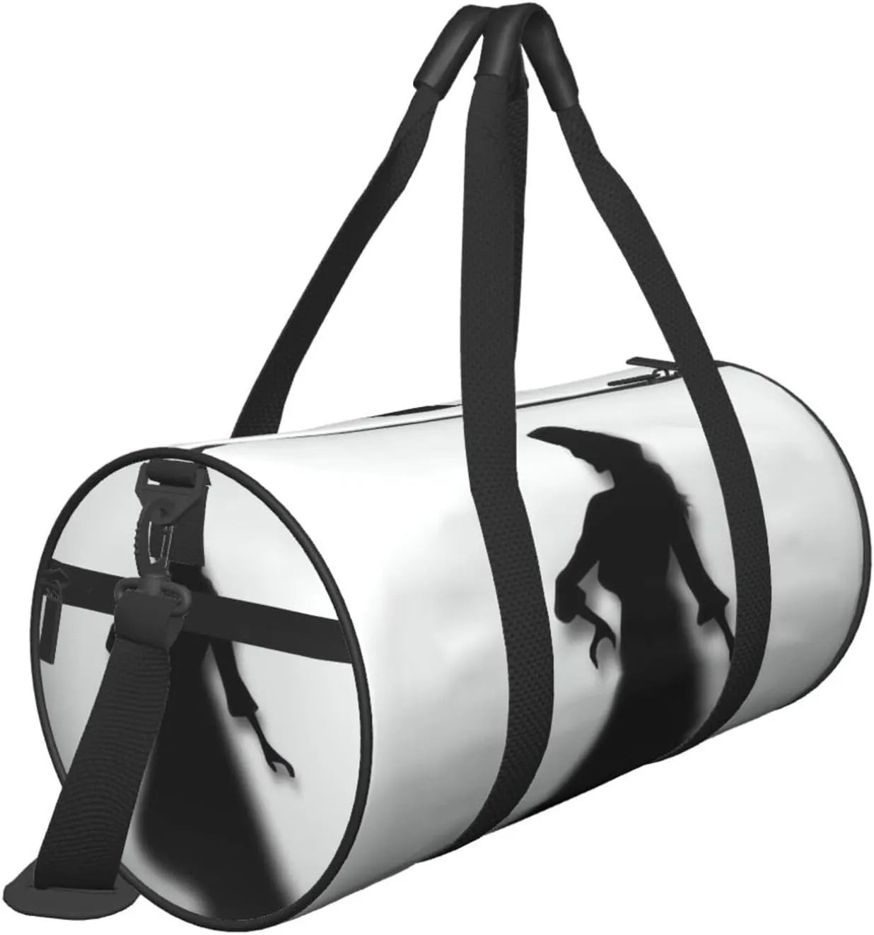The Shadow of Woman Silhouette Travel Duffle Bag for Men Women Sport Gym Bag Foldable Weekender Bag Carry on Overnight Bag for Travel Swimming Basketball
