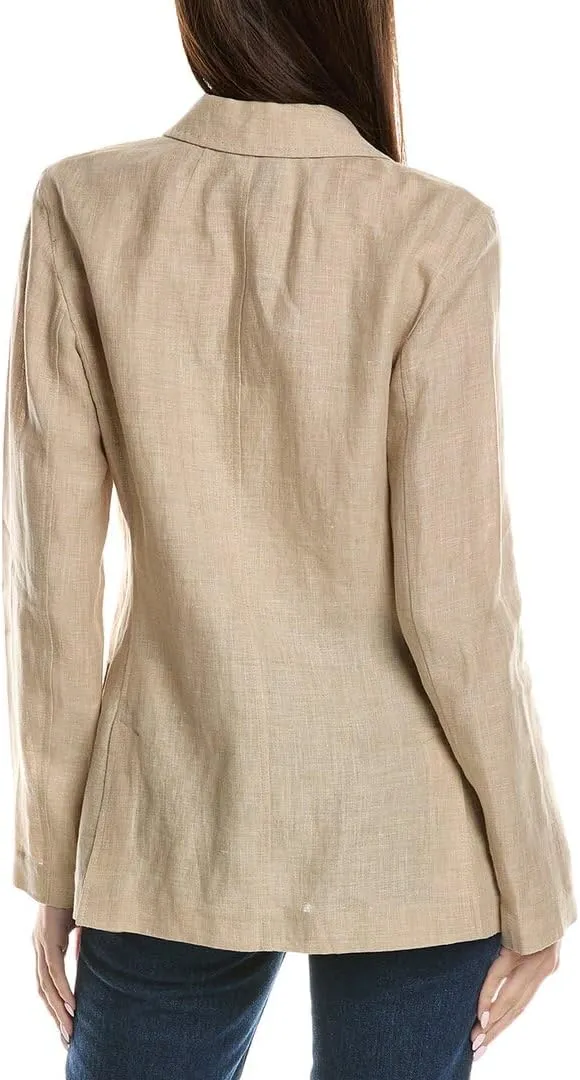 Three Pocket Linen Blazer