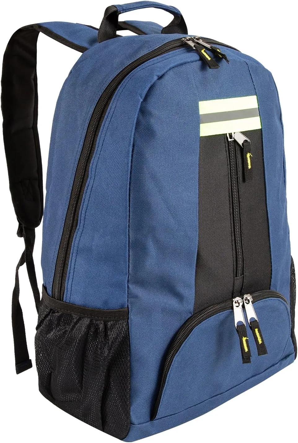 Tool Backpack Heavy Duty,1680D Implements Carrier for Electrician,Havc Tool Bag Backpack,Tool Bags for Men for Electrician,Plumber,Contractor,Durable Handle & Shoulder Strap,12 Pockets (Blue)
