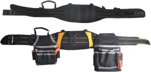 Tool Belt Pouch Bag Nail Pocket Apron Padded Heavy Duty Adjustable for DIY Electrician Carpenter Joiner Reducing Waist Weight Tool Waist Bag