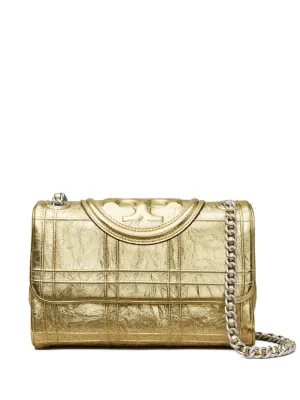 Tory Burch Fleming Soft Small Leather Shoulder Bag