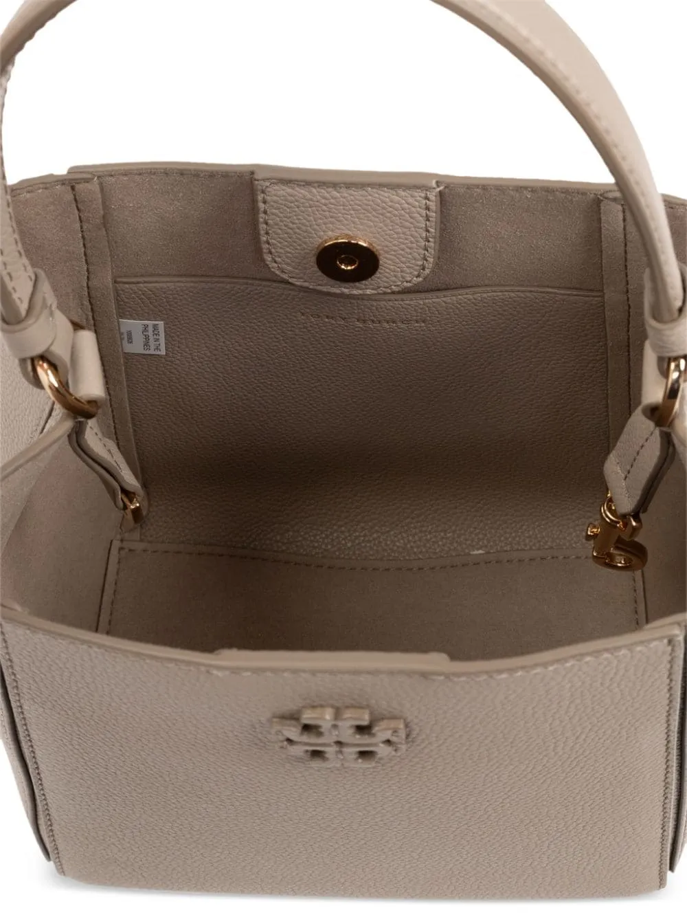 Tory Burch Mc Graw Small Leather Bucket Bag