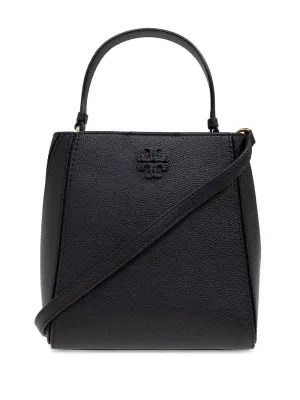 Tory Burch Mc Graw Small Leather Bucket Bag