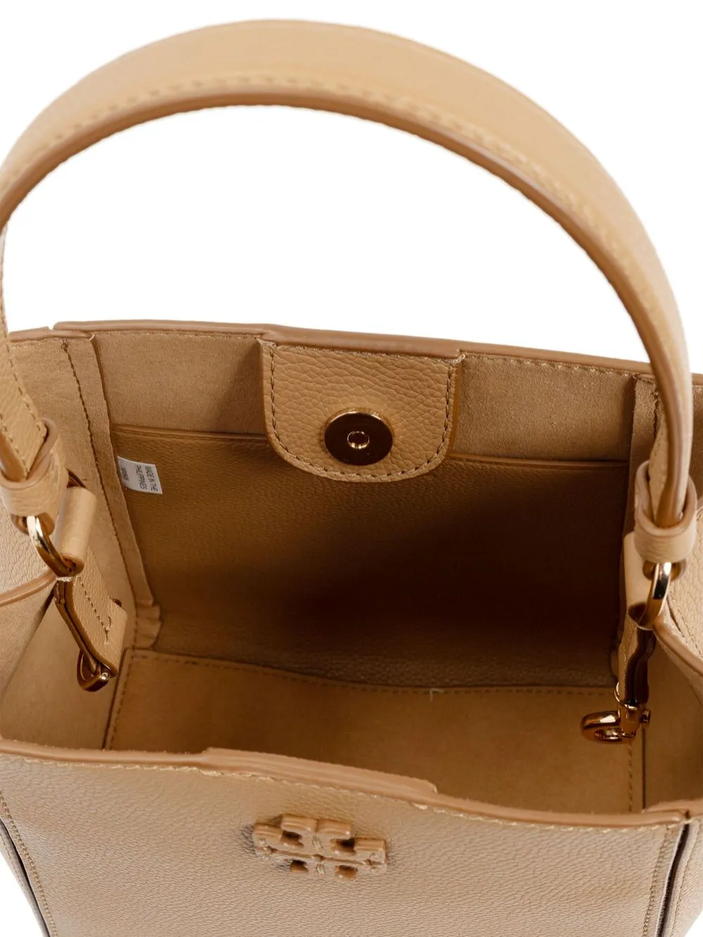Tory Burch Mc Graw Small Leather Bucket Bag