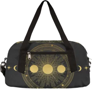 Total Lunar Eclipse Kids Overnighter Duffel Bags for Boys & Girls, Perfect for Sleepovers and Travel Duffel Bag for Kids, Carry-On Size & Ideal for School Practice or Sport Gym Bags