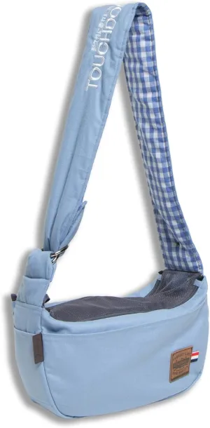 Touchdog 'Toga-Bark' Over-The-Shoulder Hands-Free Pet Carrier, One Size, Blue