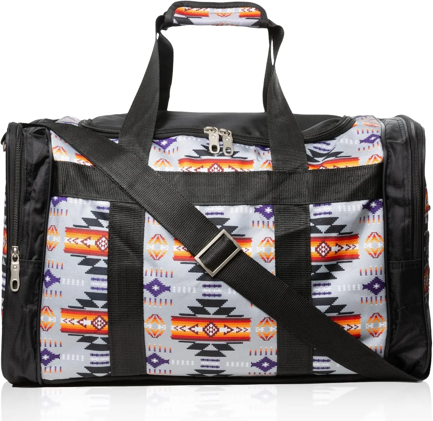 Travel Duffel Bag for Women Men, Lightweight Carry On Duffle Bag with Pocket and Adjustable Strap for Camping Travel Gear Gym