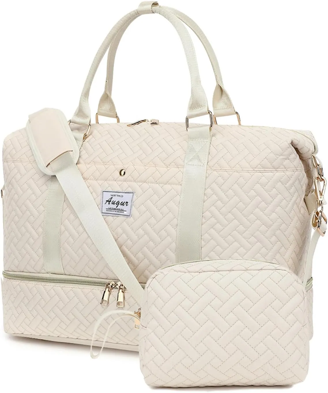 Travel Duffel bag for Women,Weekender Bags,Overnight Bags,Travel Essentials Carry on Bag with Shoe Compartment,Gym Bag with Wet Pocket,Personal Item travel bag,Hospital Bag for Women Labor Delivery