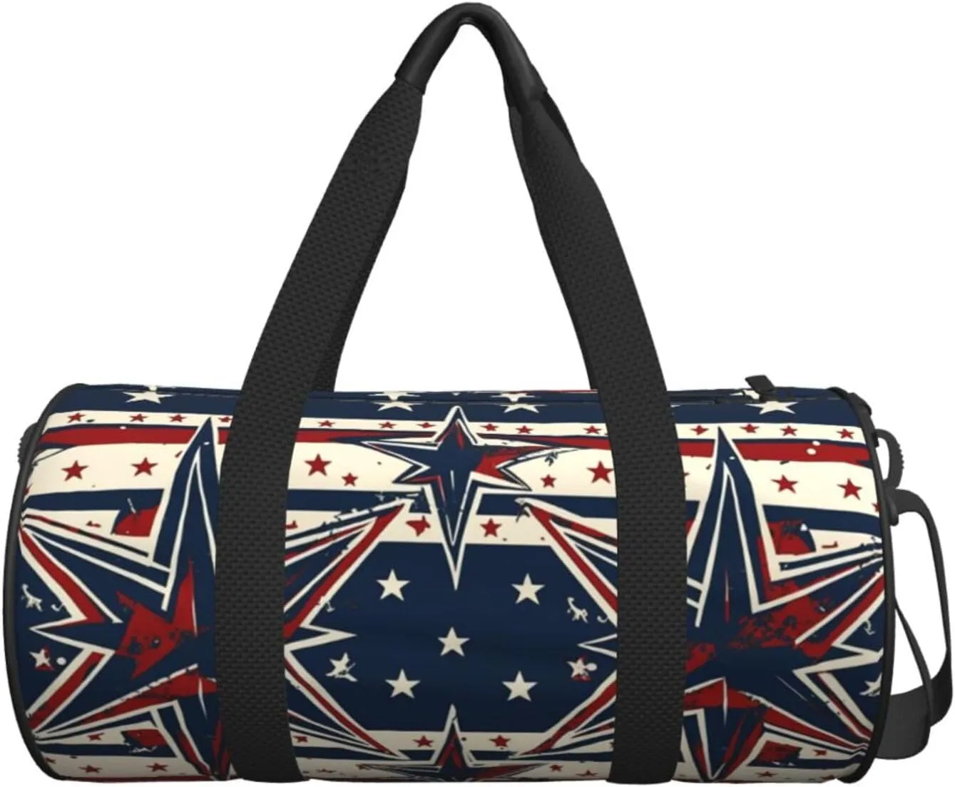Travel Duffel Bag Patriot Star Line Weekender Overnight Bag For Men Women Large Capacity Sports Gym Bag Canvas Carry On Tote Bags For Travel Yoga