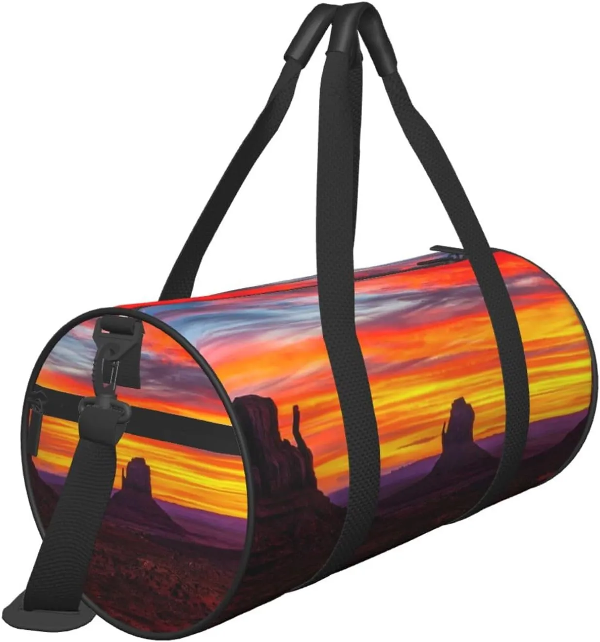 Travel Duffle Bag for Men Women, Monument Valley Duffle Bags for Sport Gym Overnight Luggage