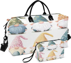 Travel Duffle Bag, Six Lovely Dwarf Gym Bag with Storage Bag Weekender Overnight Bag for Men Women Trip Sports Yoga