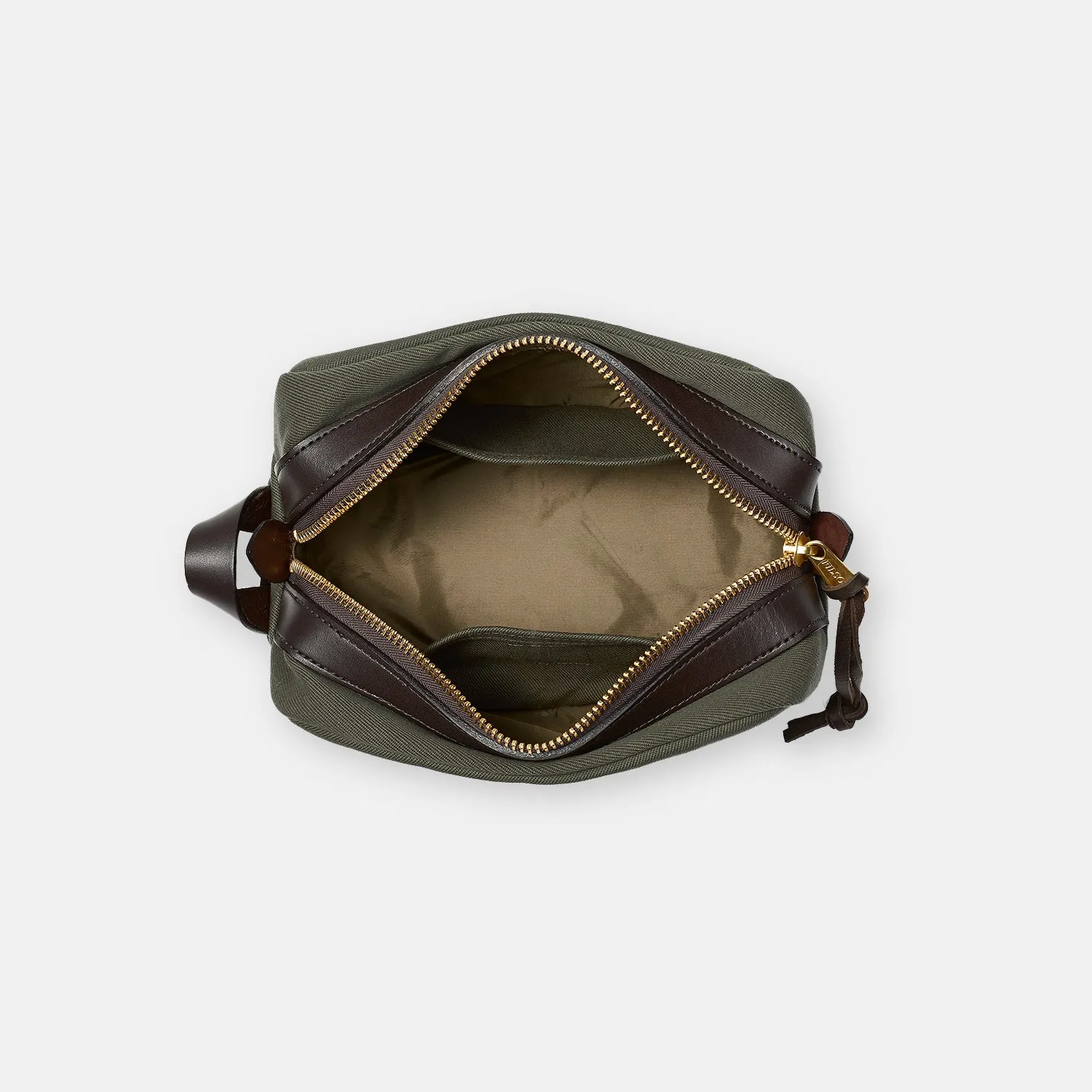 Travel Kit in Otter Cotton Twill