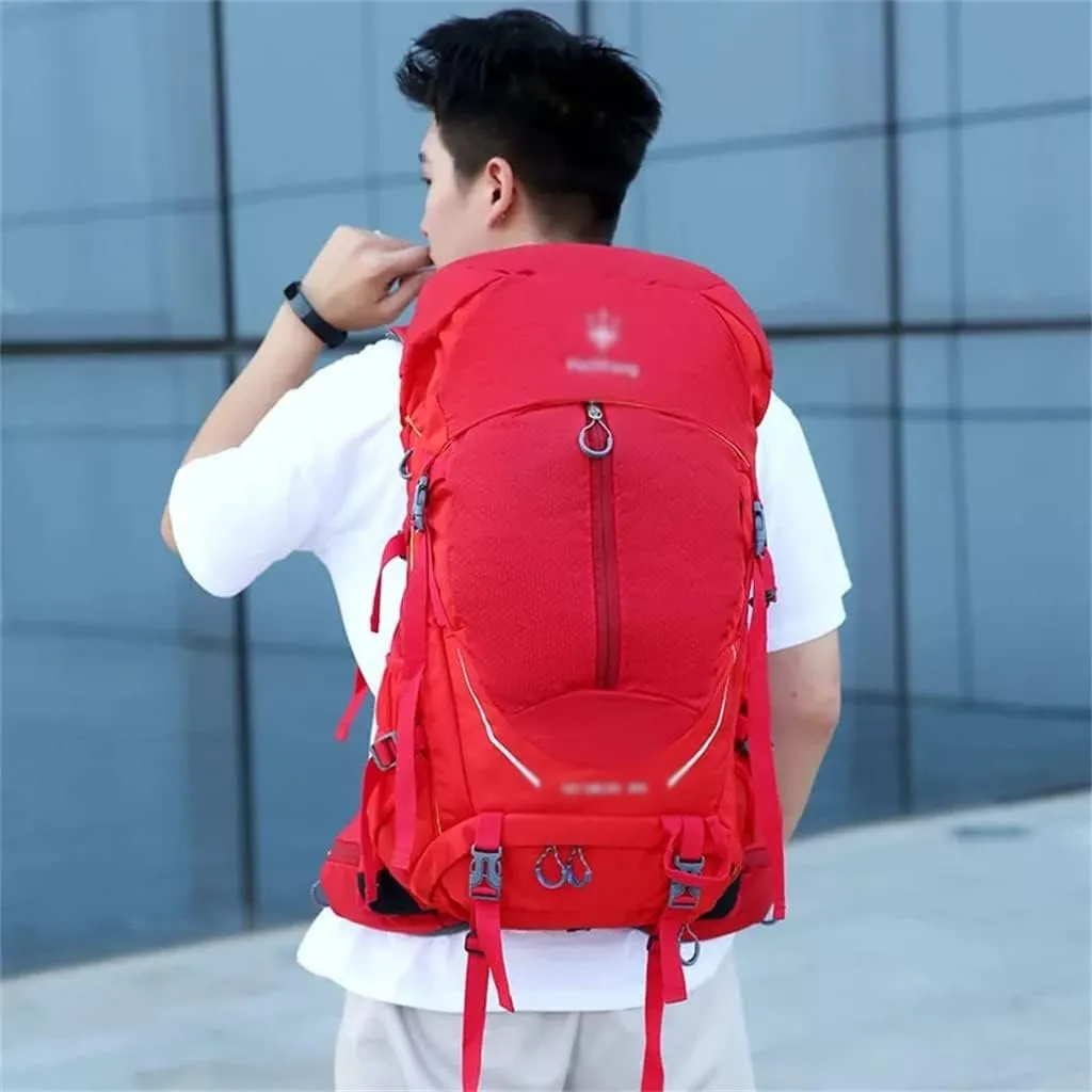 Travel Sports Backpack Camping Bag Multi Pocket Outdoor Bag 40L Hiking Backpack(Black)