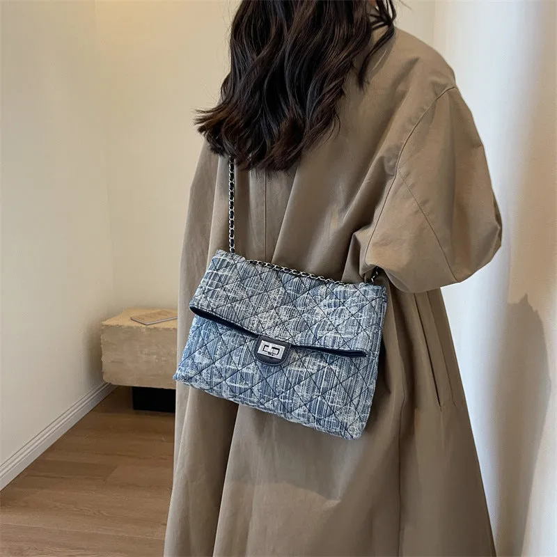 Trendy Women's Bags Design Personality Distressed Chain