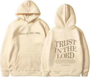 Trust In The Lord Sweatshirt Religious Faithful Shirt Christian Hoodies for Women Graphic Jesus Sweatshirts Spirit