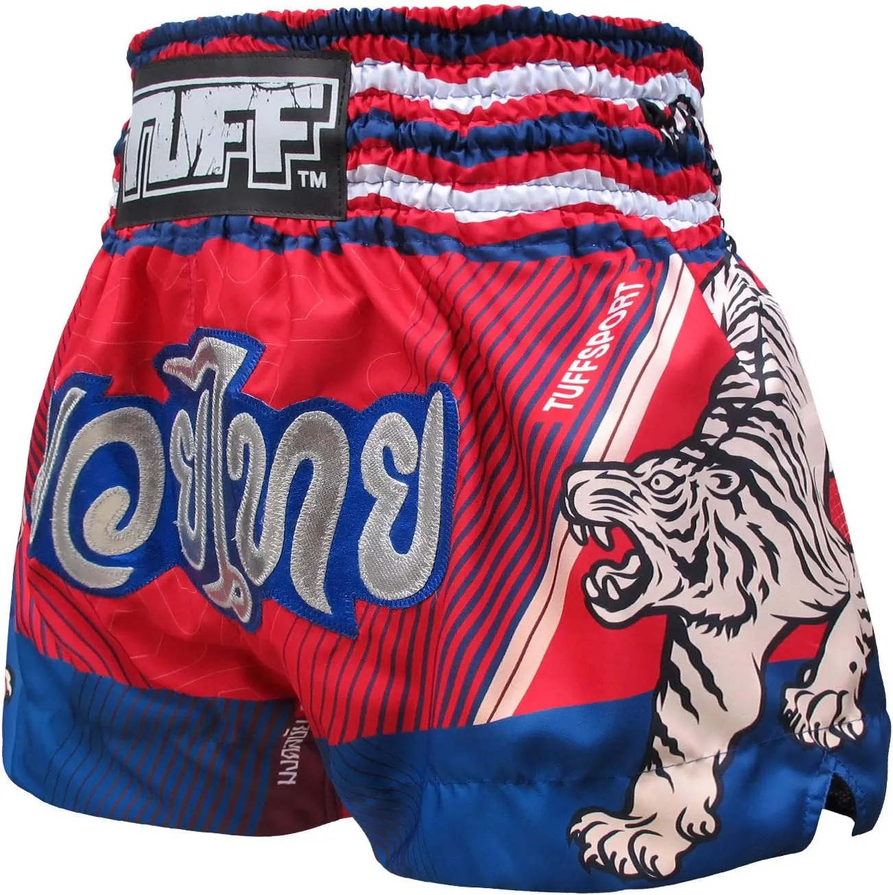 Tuff Sport Boxing Muay Thai Shorts Tiger Kick Martial Arts Training Gym Clothing Trunks