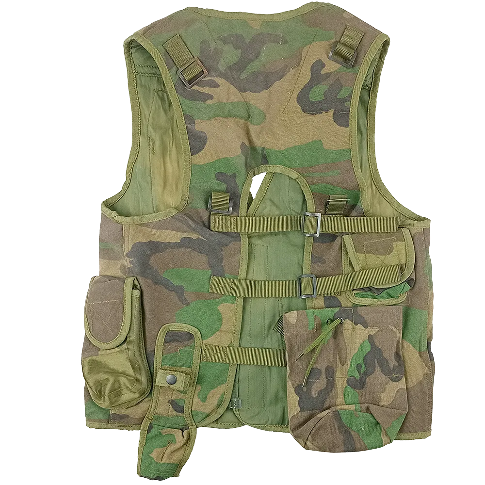 Turkish Army Woodland Tactical Vest - AK