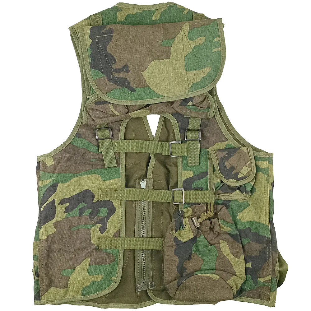 Turkish Army Woodland Tactical Vest - AK