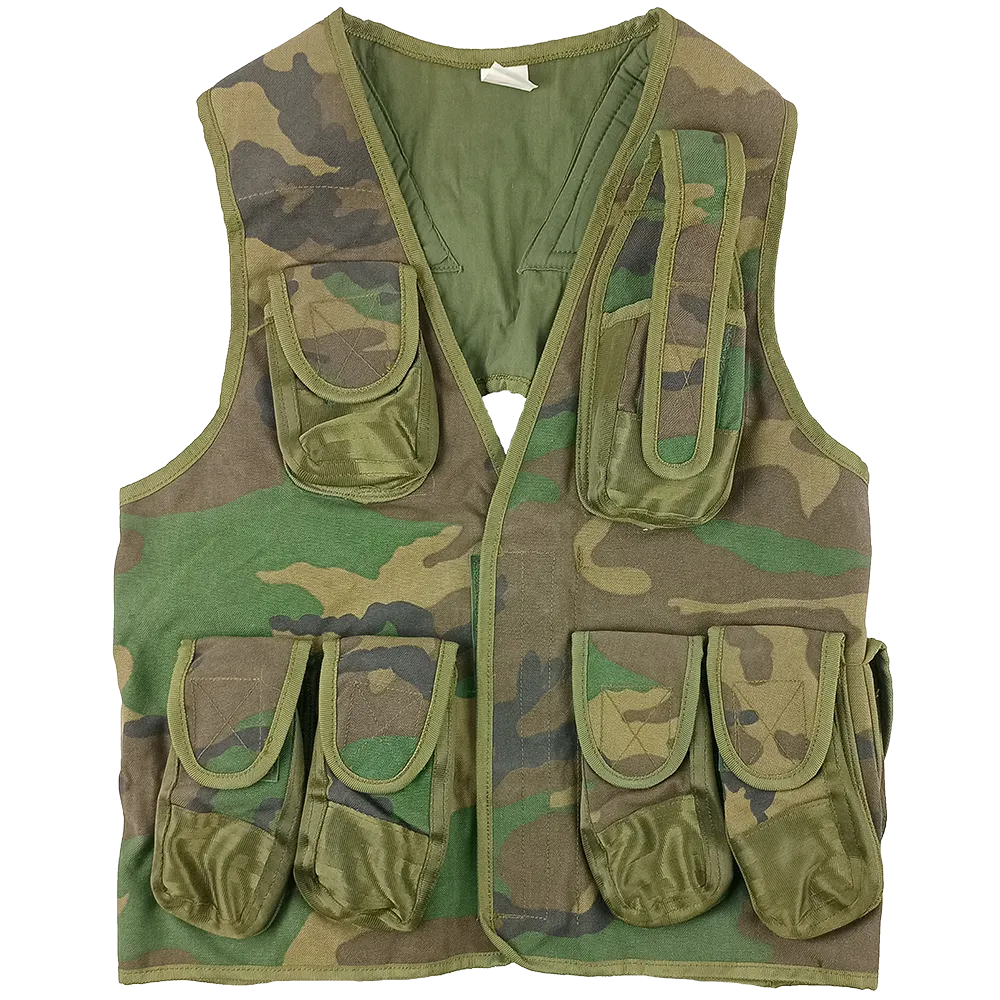 Turkish Army Woodland Tactical Vest - AK