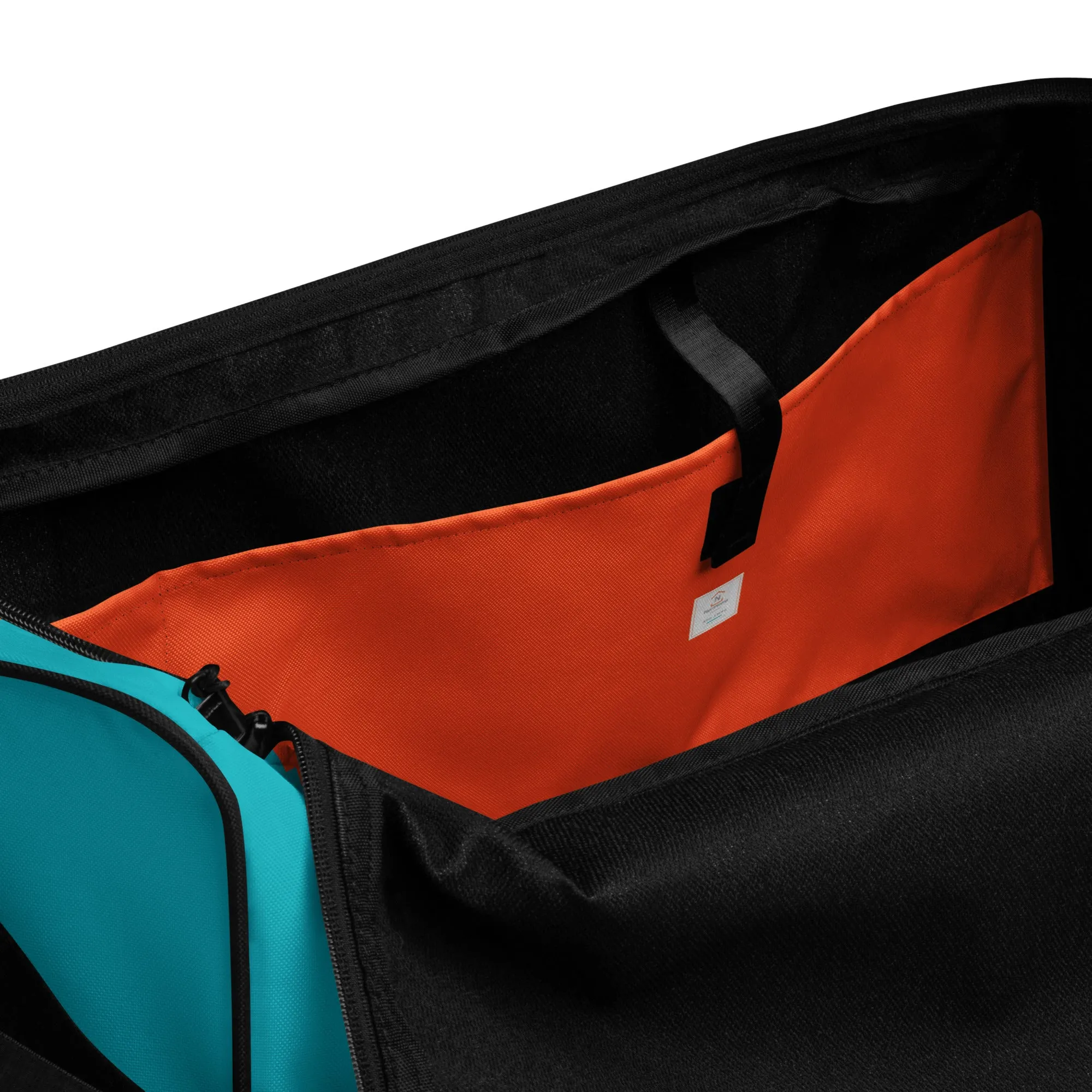 Turquoise Duffle Bag