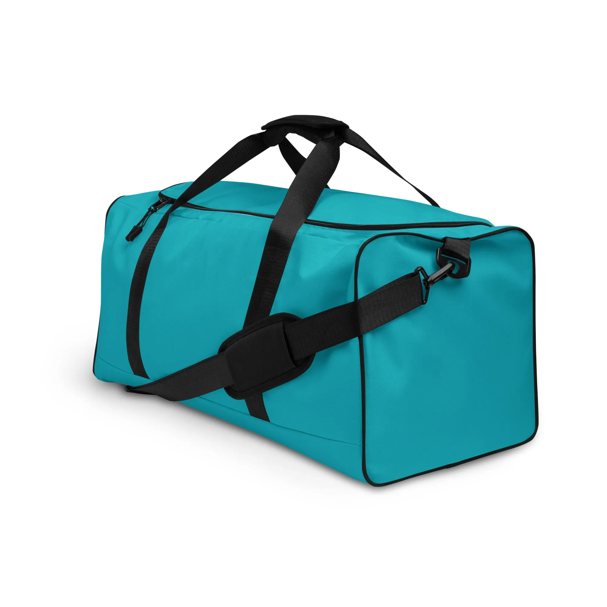 Turquoise Duffle Bag
