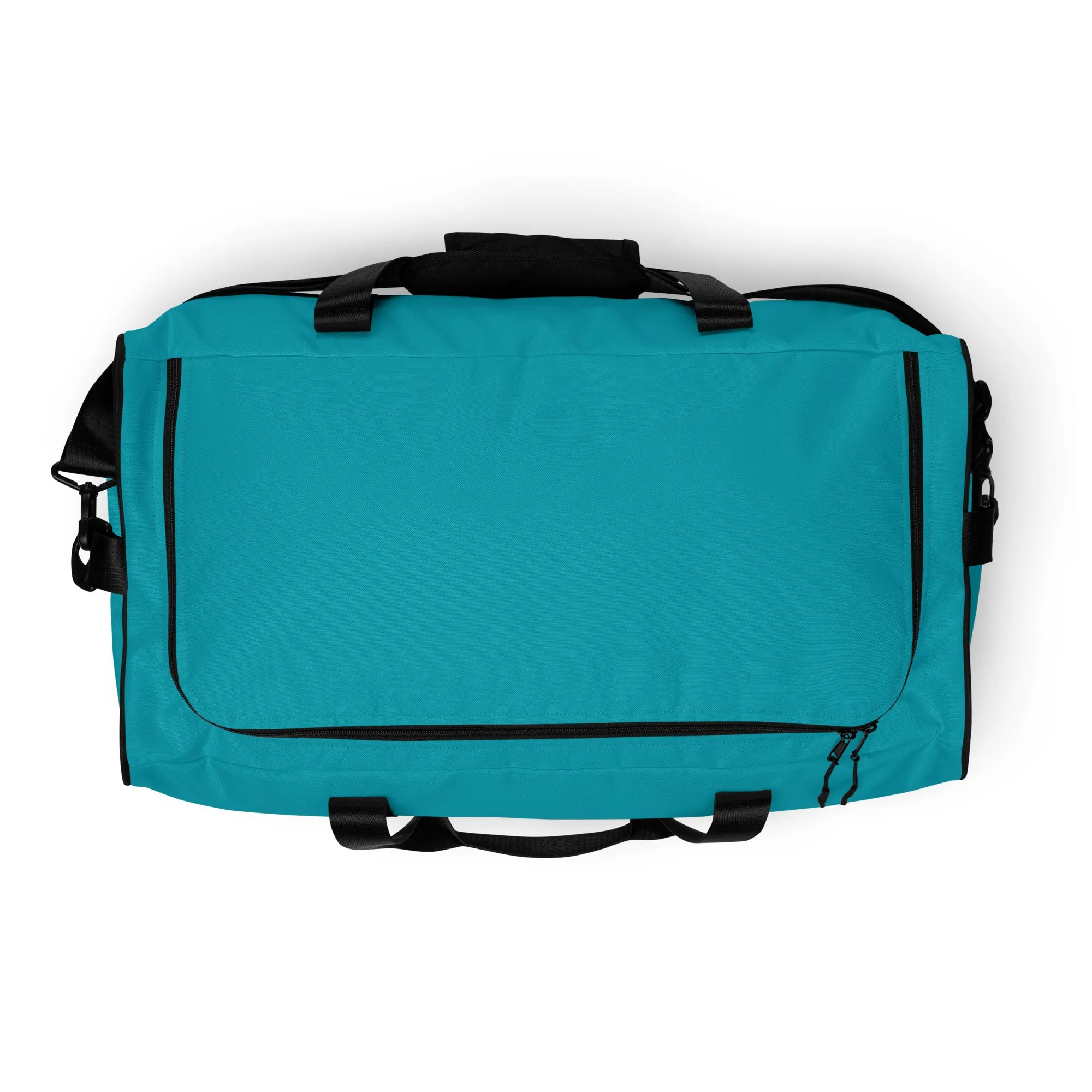 Turquoise Duffle Bag