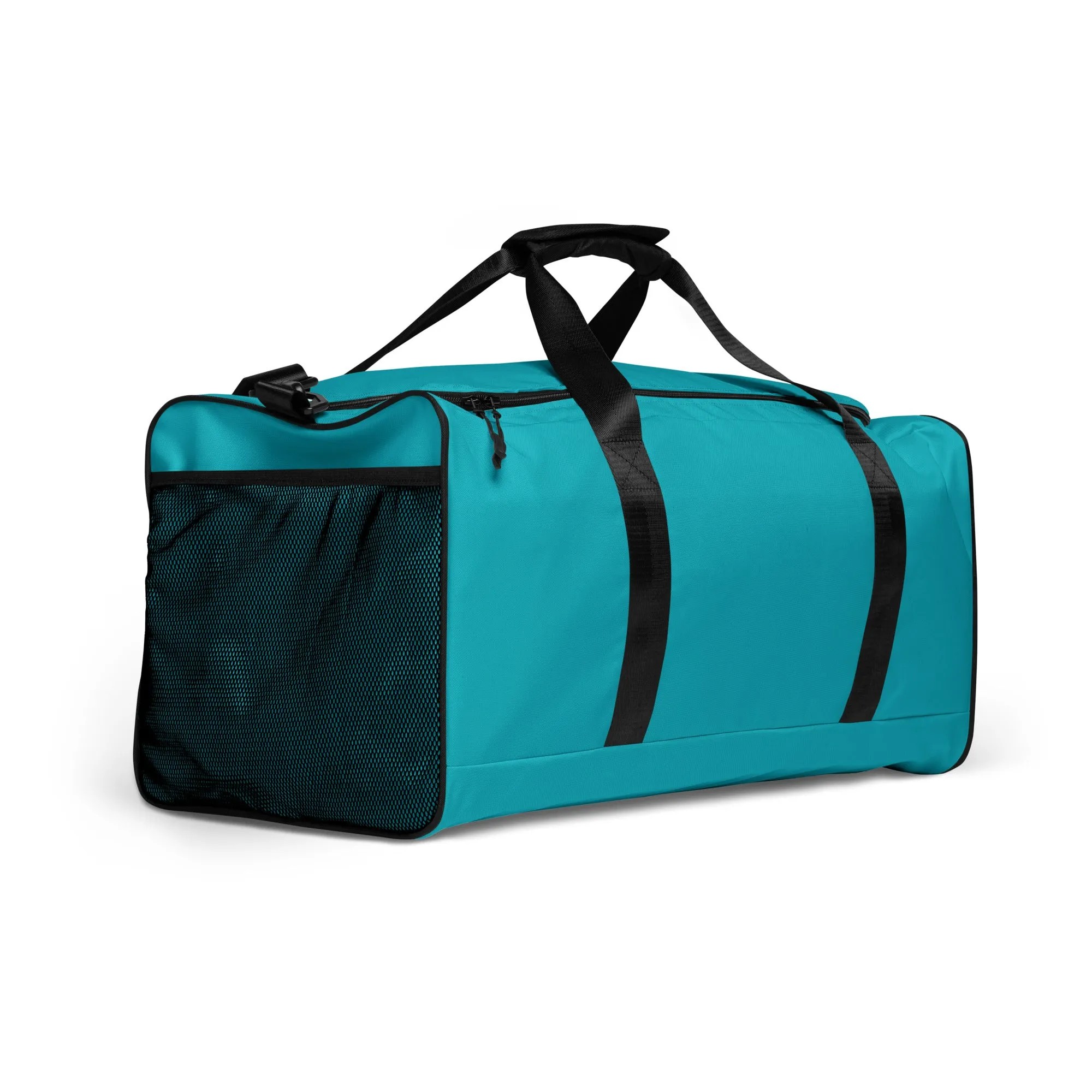 Turquoise Duffle Bag