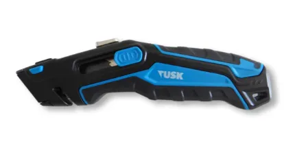 Tusk Heavy Duty Utility Knife Blades & Knife -  2pc Set ,10pc pack ,50pc pack & 100pc pack