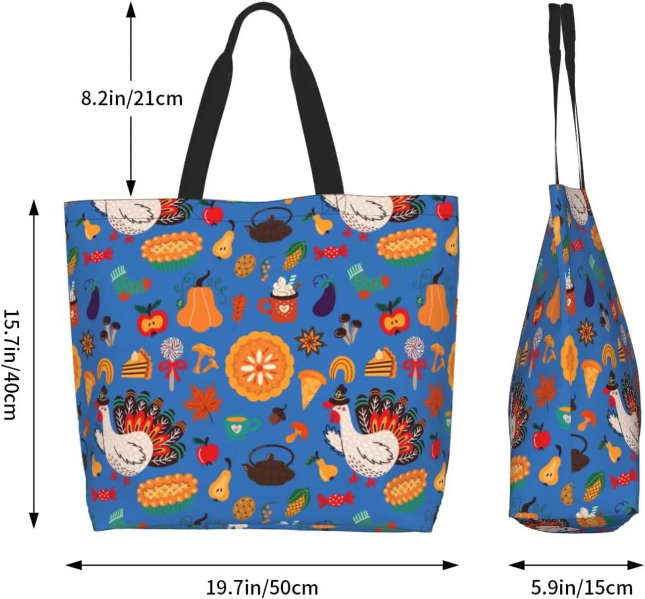 Twelve constellations Tote Bag Shopping Bag Portable Handbags Tote Shoulder Bucket Bags for Women