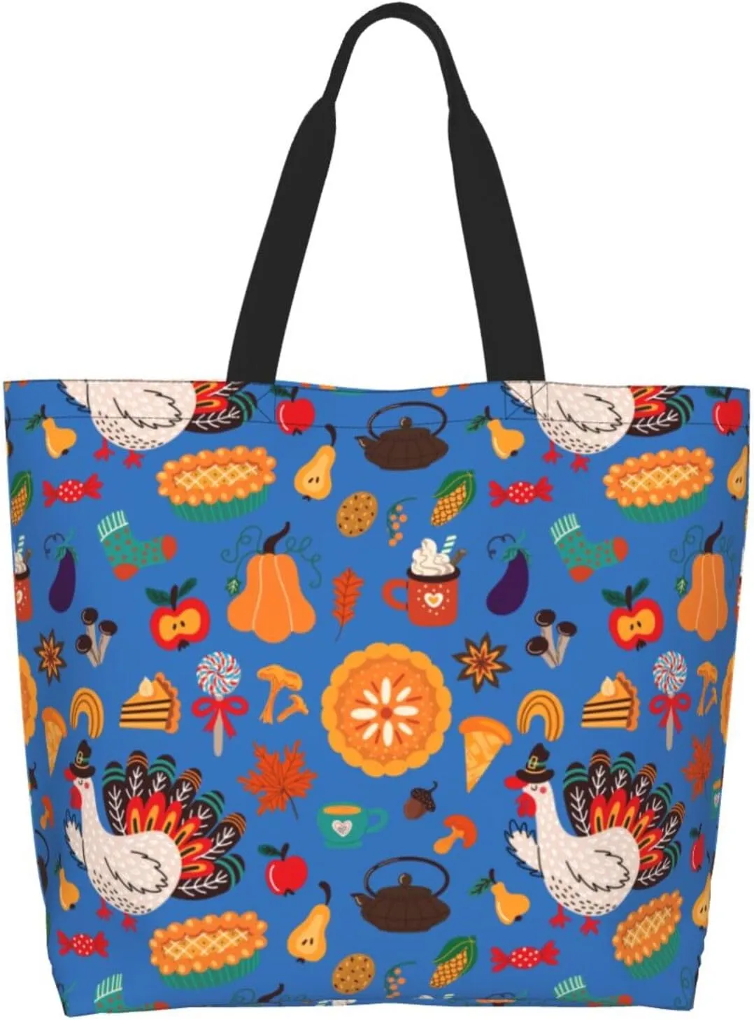 Twelve constellations Tote Bag Shopping Bag Portable Handbags Tote Shoulder Bucket Bags for Women