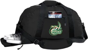 UNCC Duffel Bag - University of North Carolina Charlotte Gym Bags w/SHOE POCKET