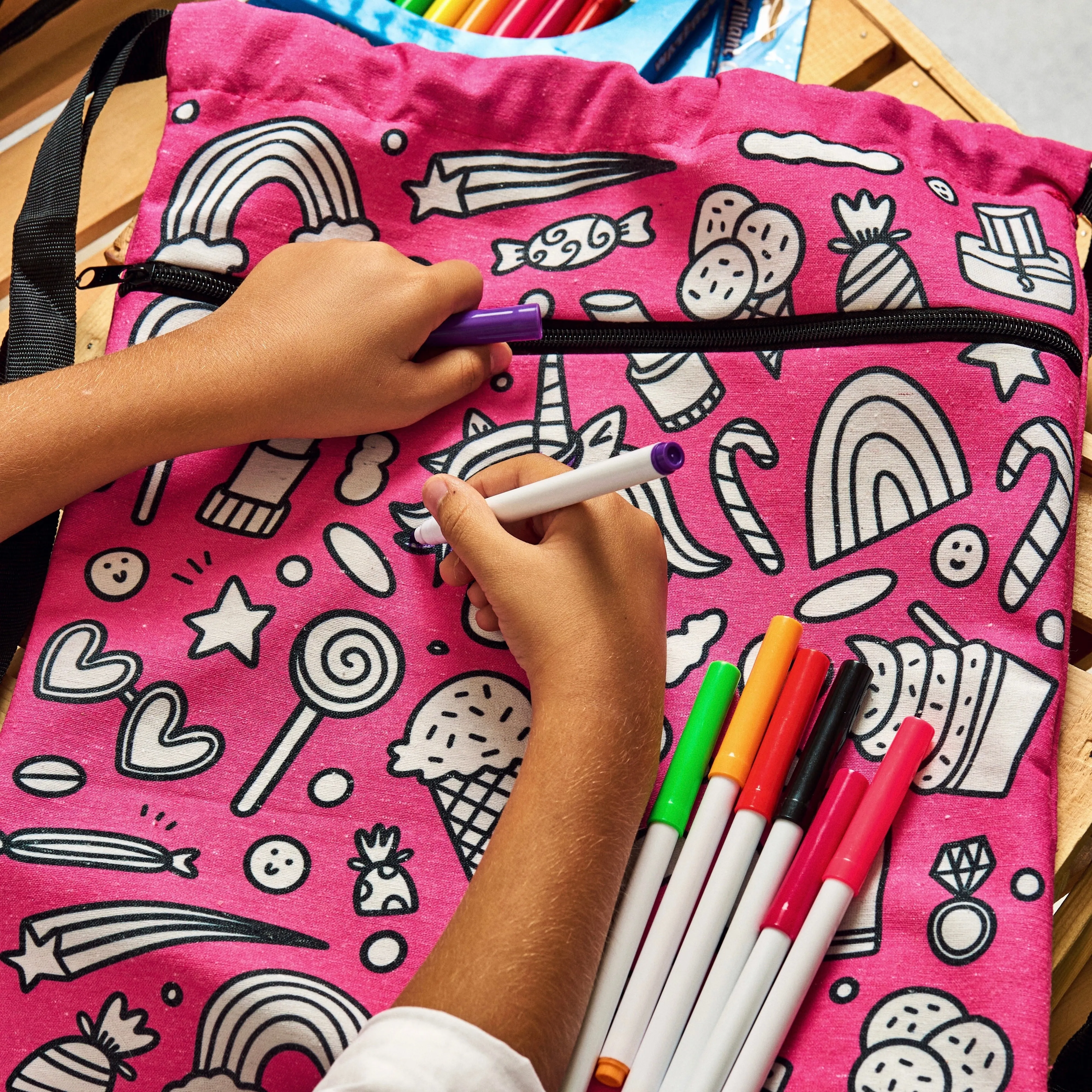Unicorn Drawstring Bag