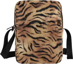 Unisex Crossbody Bag, Animal Pattern Durable Sling Side Shoulder bags for men women, One Size