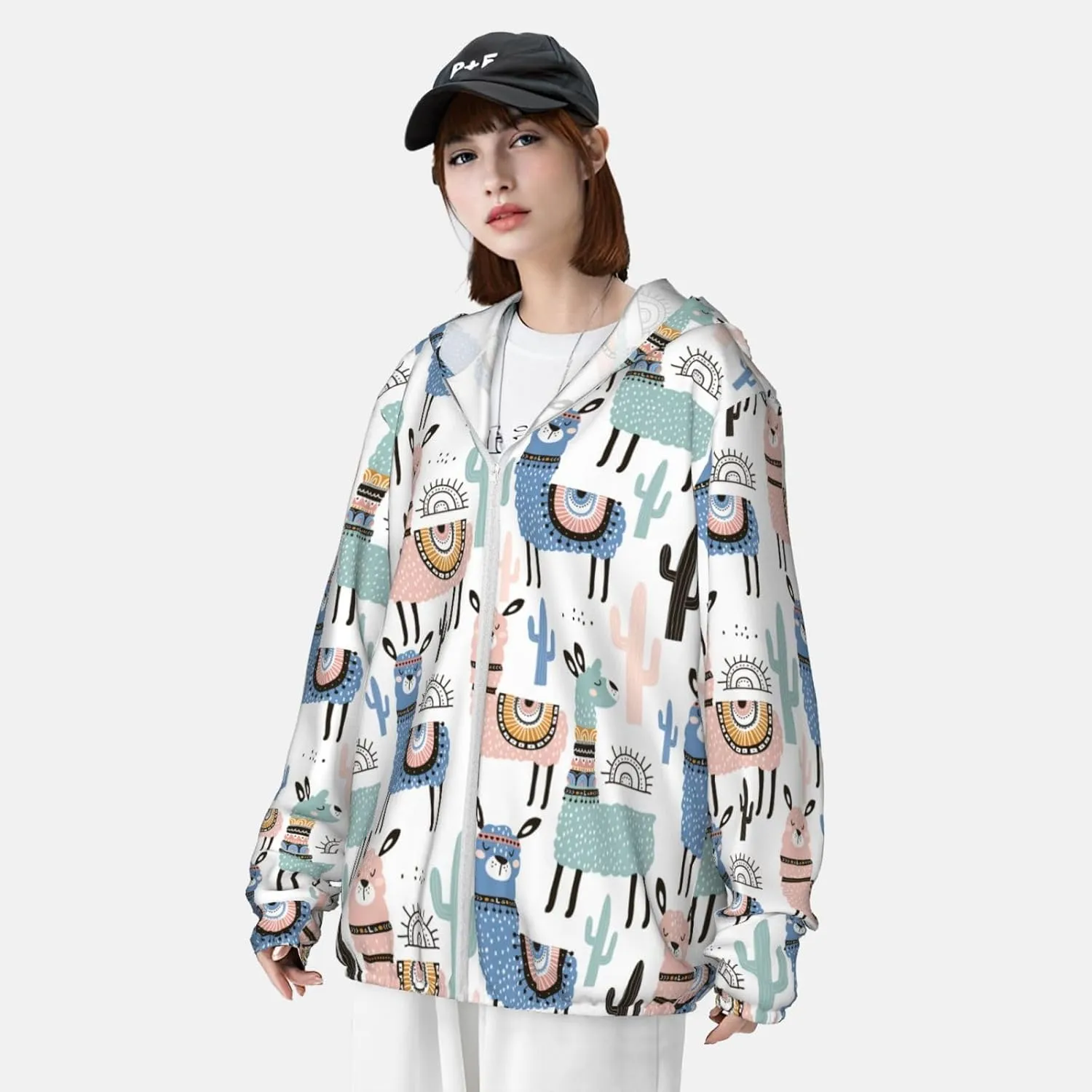Unisex Long Sleeve Sun Protection Performance Hoodie Shirt UPF 50 