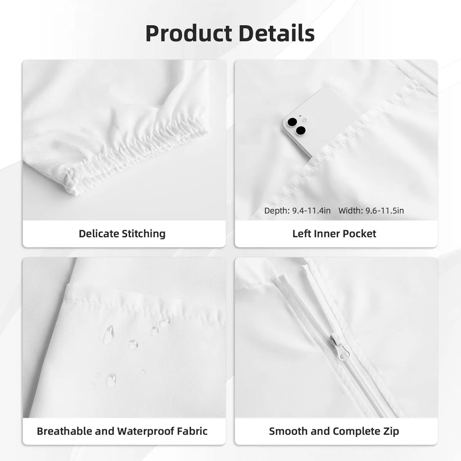 Unisex Long Sleeve Sun Protection Performance Hoodie Shirt UPF 50 