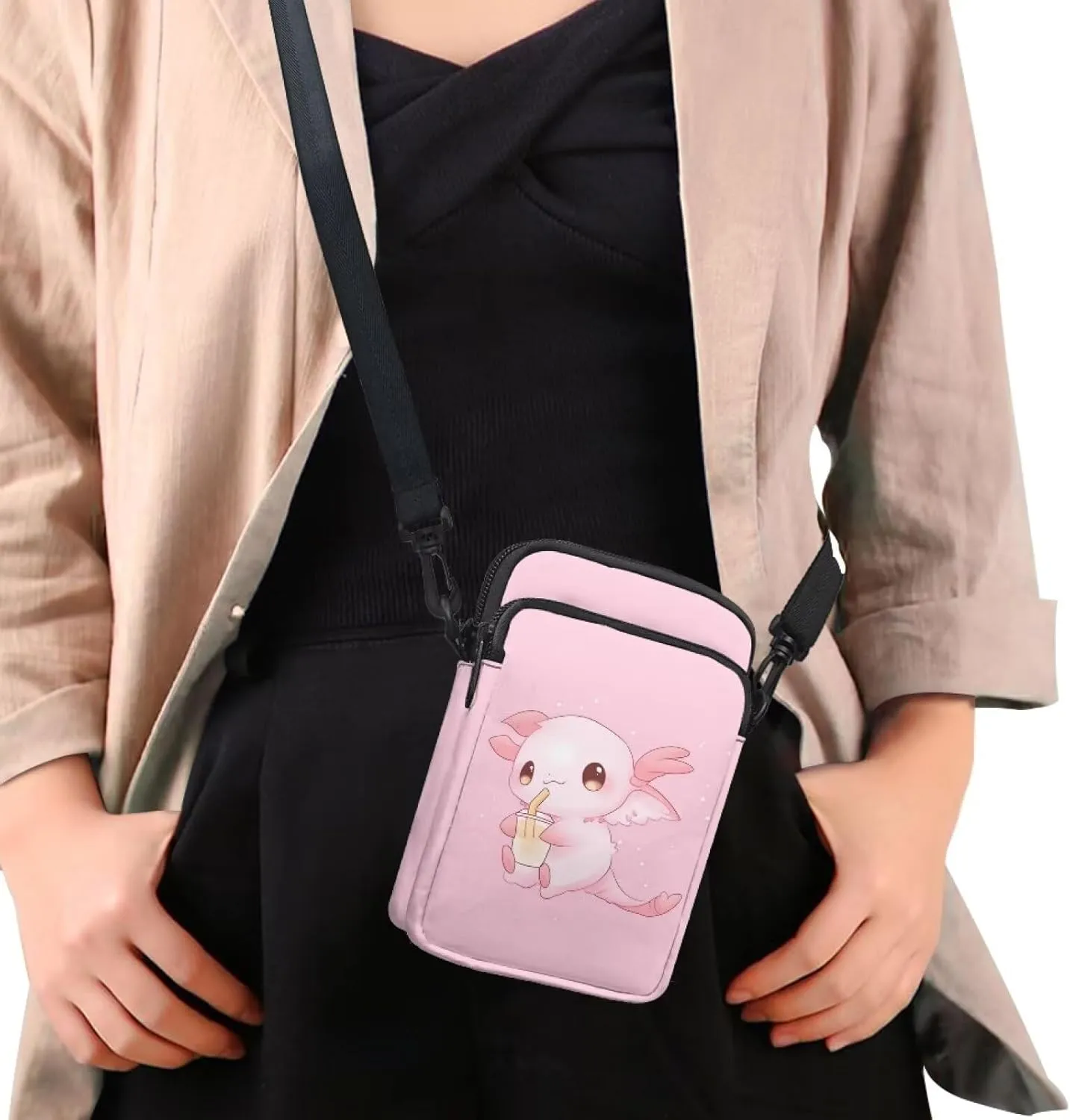 Uourmeti Women's Crossbody Handbag Small Cell Phone Bag for Women Shoulder Purse
