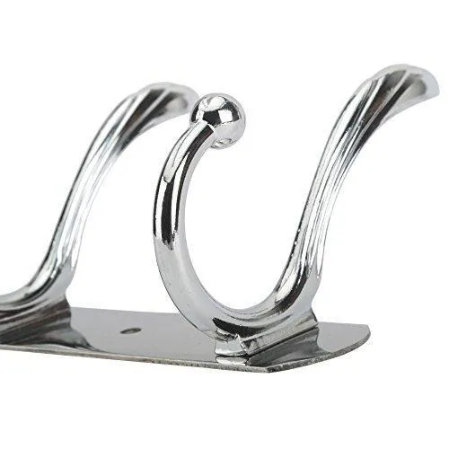 Urorbit Classic Coat Hook Aluminium Alloy Coat and Hat Hooks Robe Bath Kitchen Towel Utensil Utility Hook Garment Rack Hanger Rail Holder, Wall Mount,
