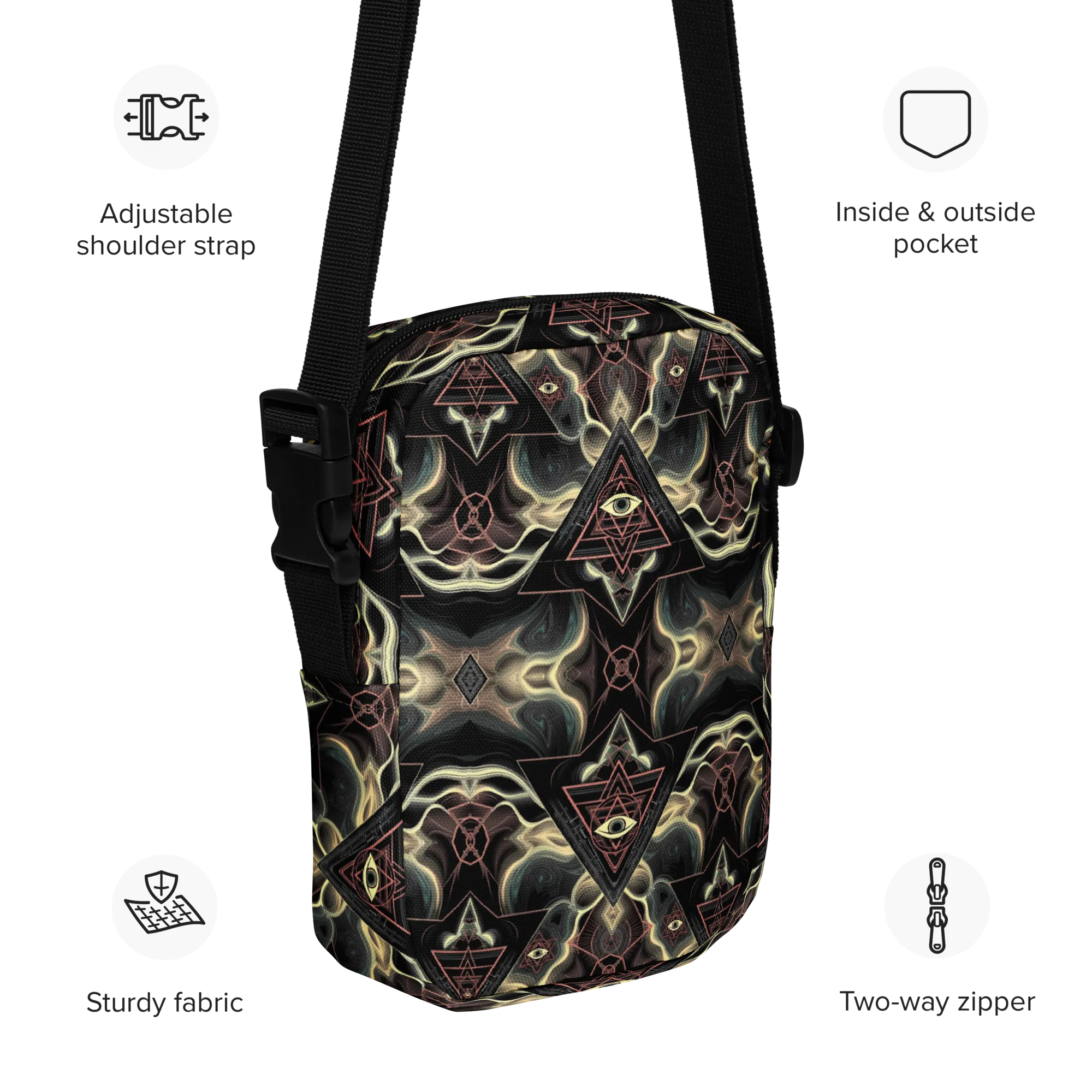 Utility crossbody bag -