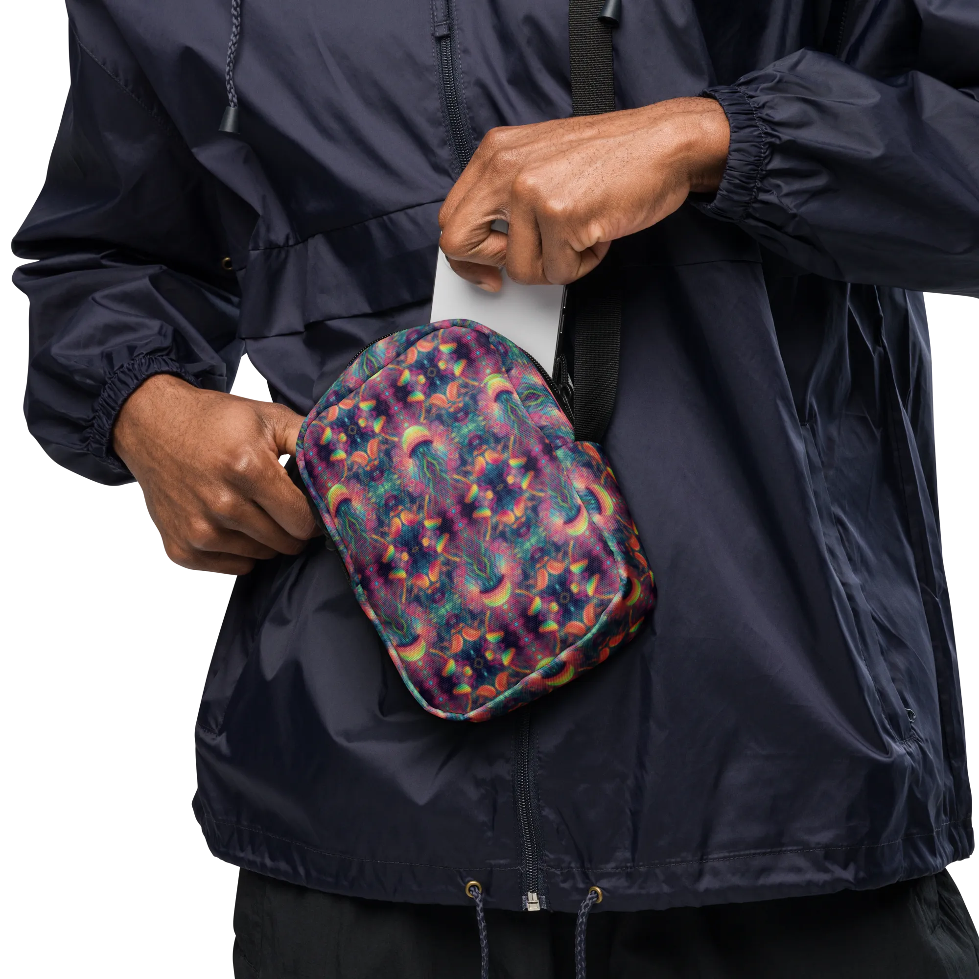 Utility crossbody bag - PSYJELLYFISH